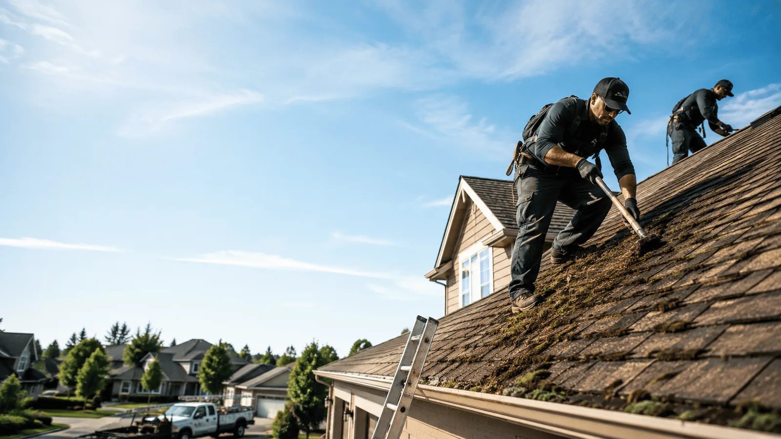 Roof Moss Removal in Otwell, IN near me